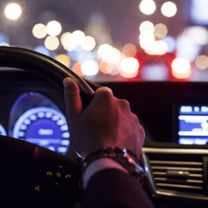 hands on wheel