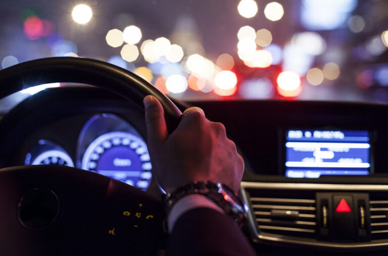 hands on wheel